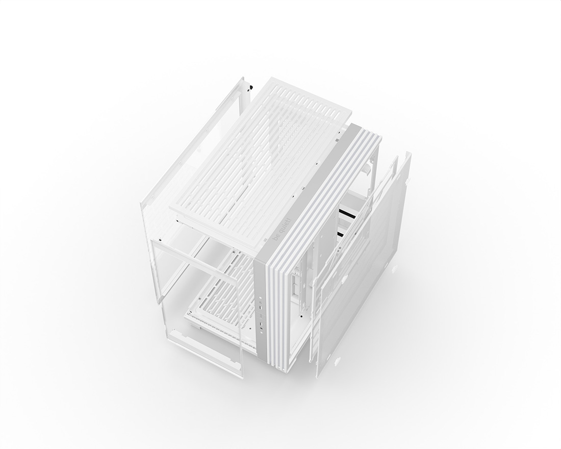 LIGHT BASE 600 DX | White - безшумні Корпуси ПК від be quiet!
